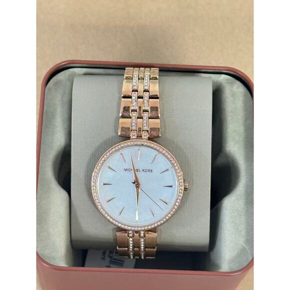 Michael Kors MK7168 Anabeth Quartz White Women's Watch - Picture 1 of 5